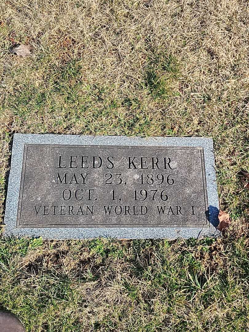 Leeds Kerr Billingslea's grave. Photo 3