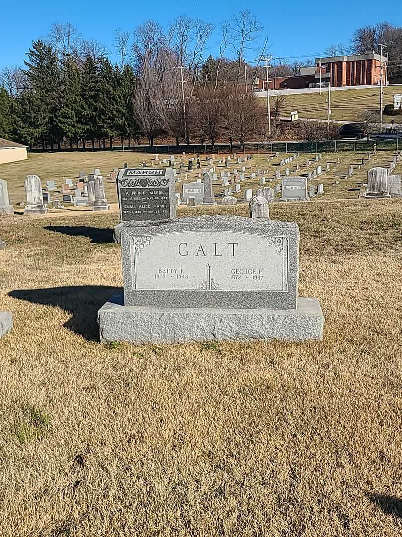 Betty F. Galt's grave. Photo 2