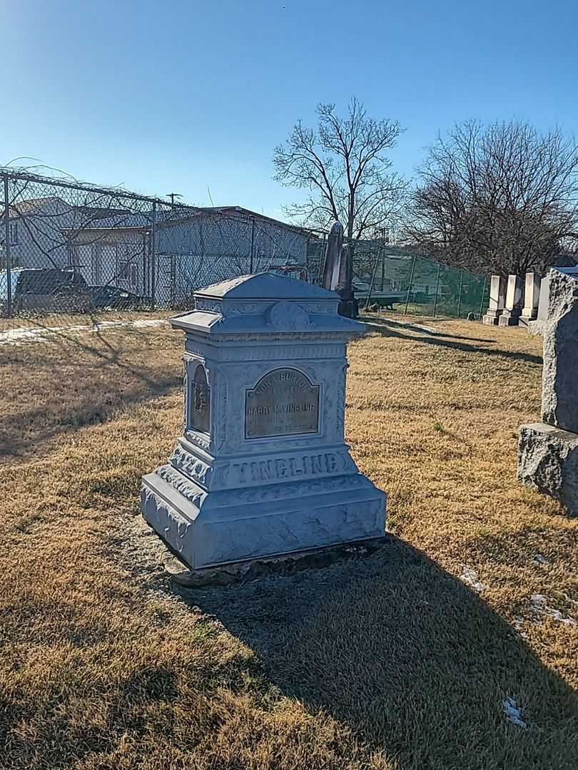 Nora Burton Yingling's grave. Photo 2