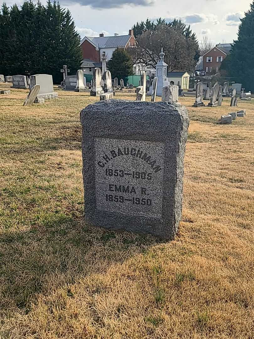 C. H. Baughman's grave. Photo 2