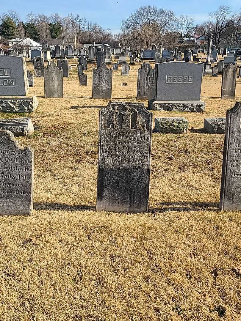 Maria Lucretia Yingling's grave. Photo 2