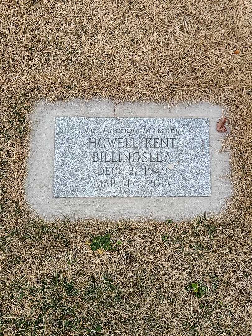 Howell Kent Billingslea's grave. Photo 3