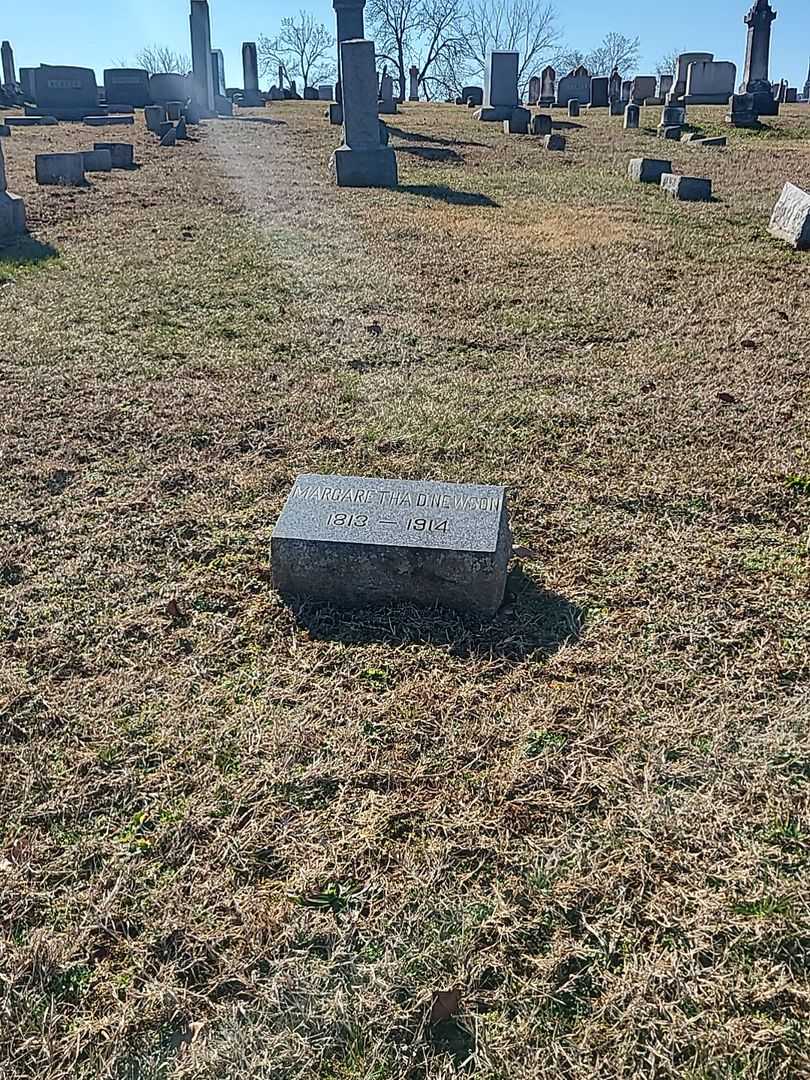 Margaretha D. Newson's grave. Photo 3