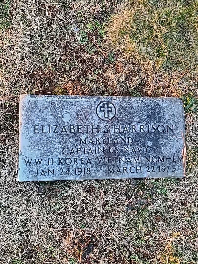 Elizabeth S. Harrison's grave. Photo 3