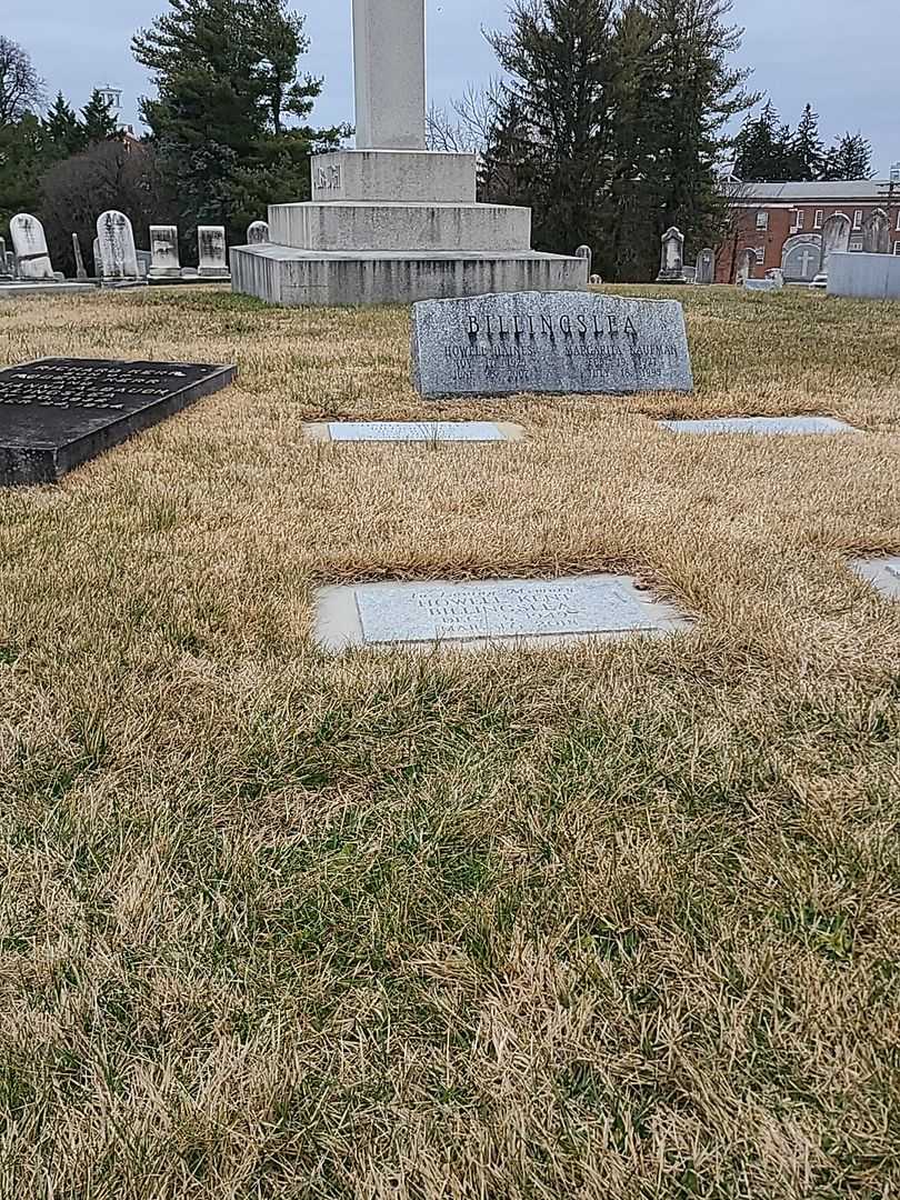 Howell Kent Billingslea's grave. Photo 2