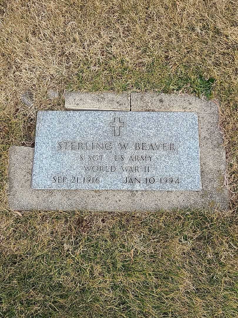 Sterling W. Beaver's grave. Photo 3