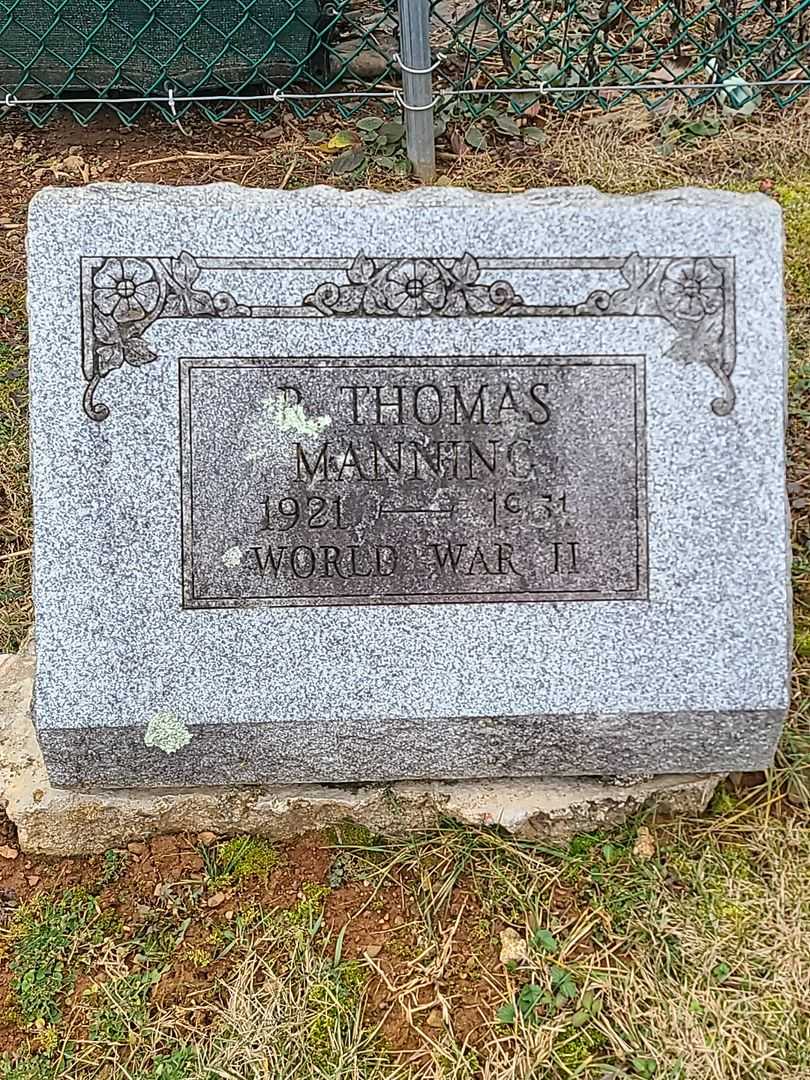 R. Thomas Manning's grave. Photo 3