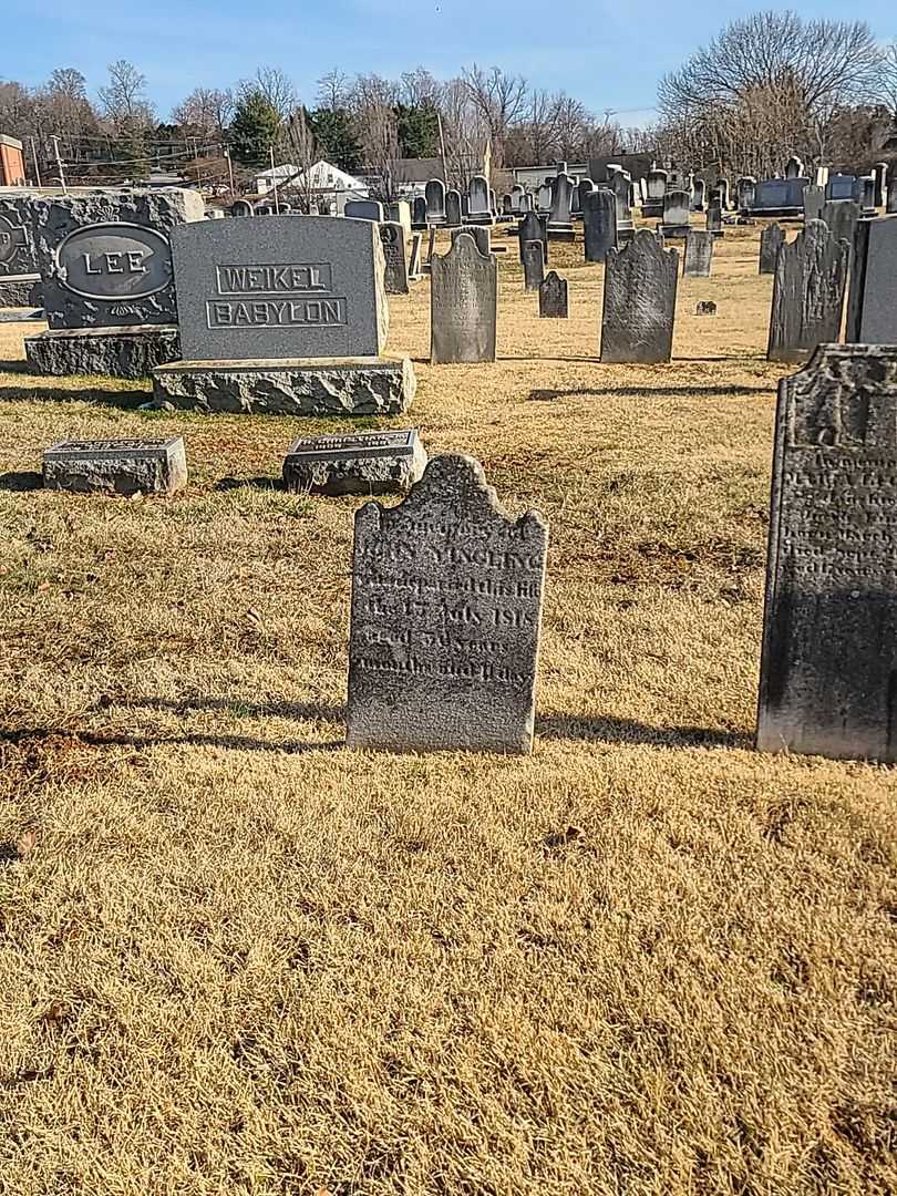 John Yingling's grave. Photo 2