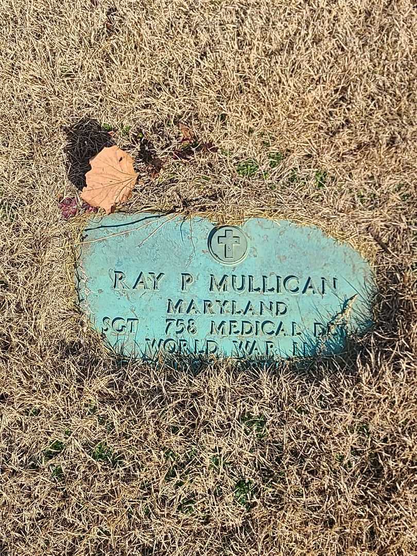 Sergeant Ray P. Mullican's grave. Photo 3