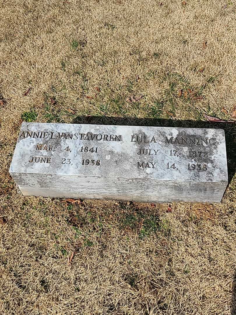 Annie L. VanStavoren's grave. Photo 1