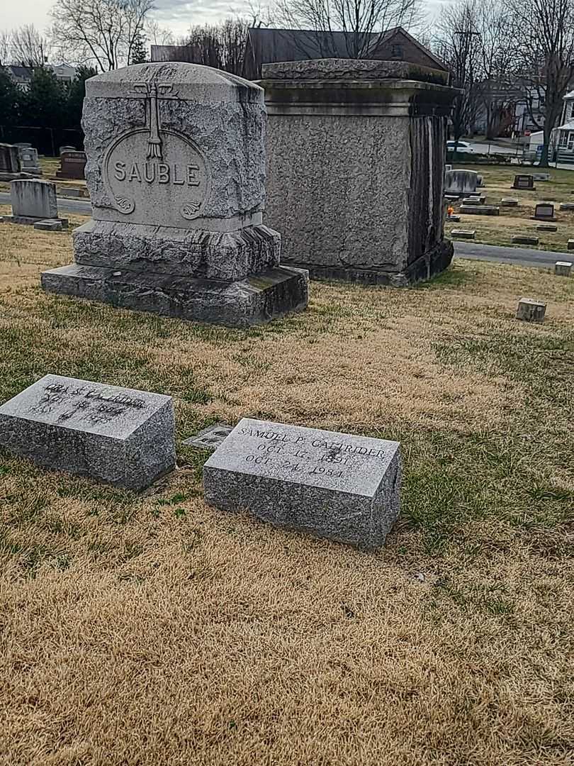 Samuel P. Caltrider's grave. Photo 2