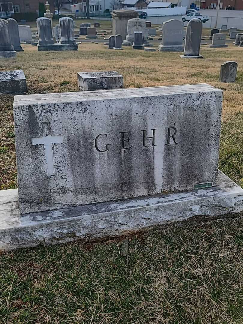 George R. Gehr Third's grave. Photo 1