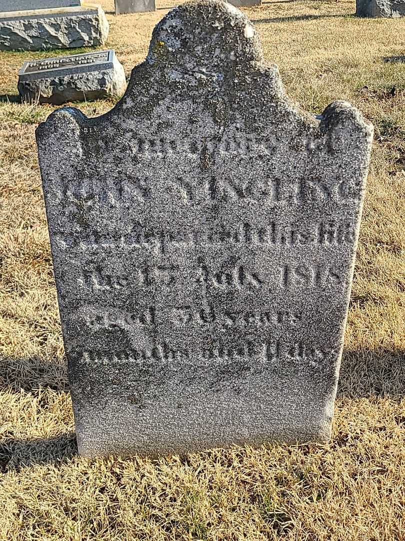 John Yingling's grave. Photo 3