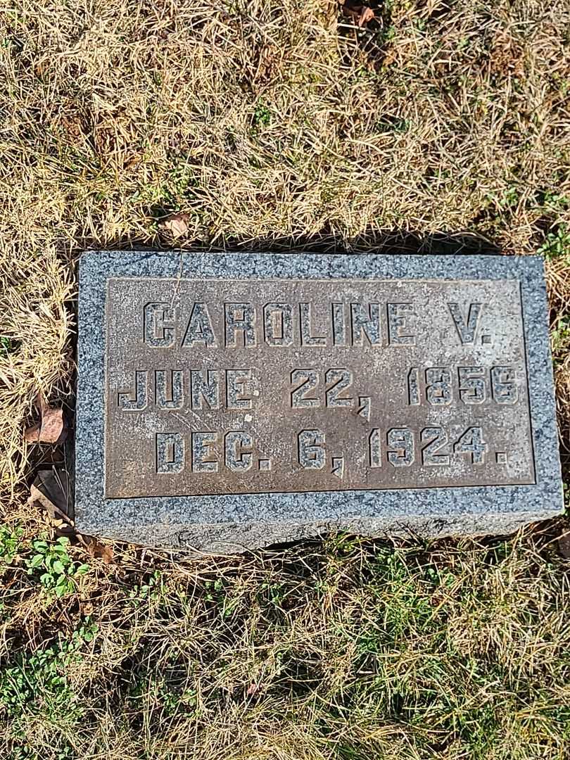 Caroline V. Wantz's grave. Photo 3