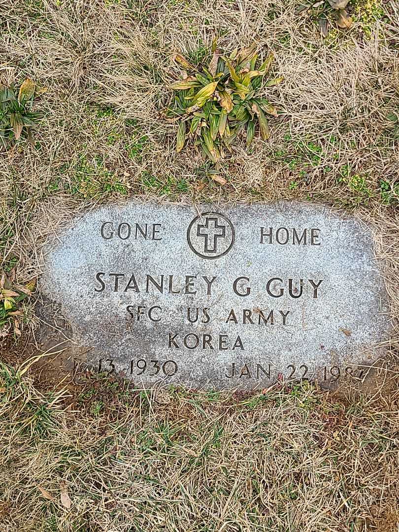 Stanley G. Guy's grave. Photo 3