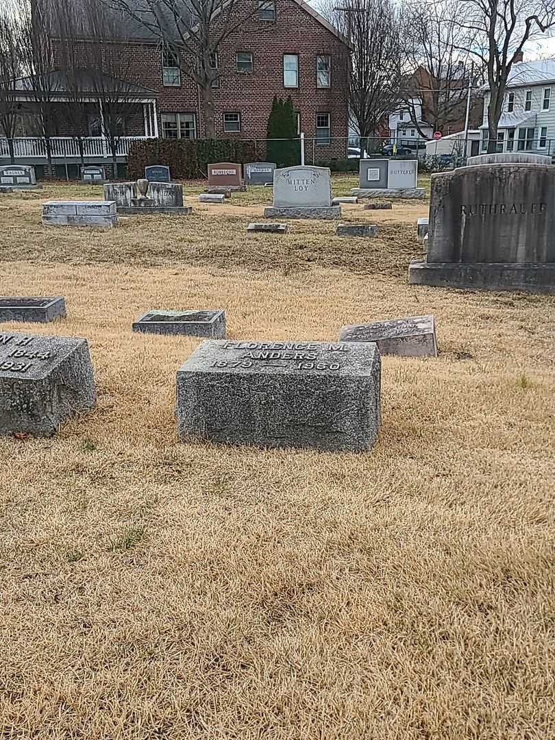 Florence M. Anders's grave. Photo 3