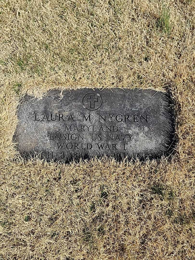 Laura M. Nygren's grave. Photo 3