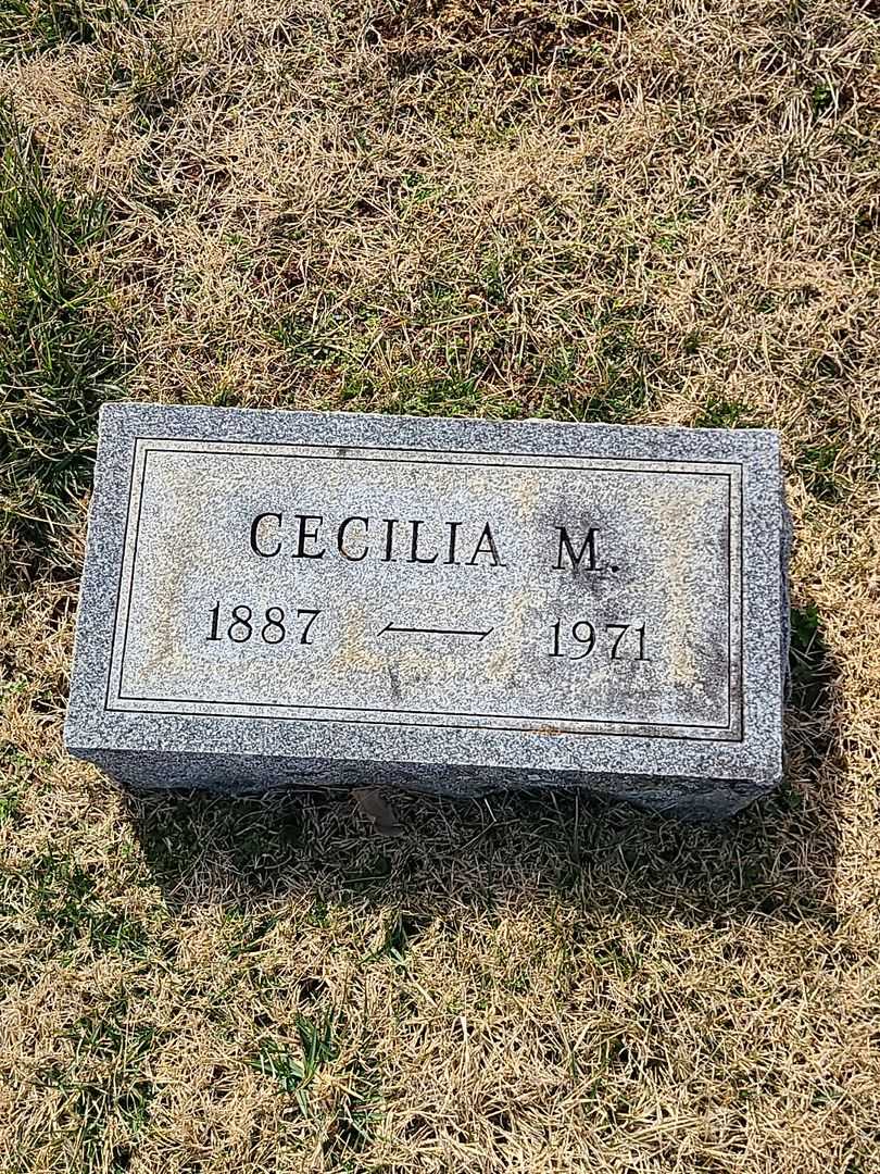 Cecilia M. Hood's grave. Photo 3