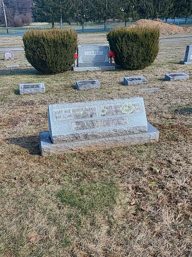 Ralph Holmes Barnes's grave. Photo 2