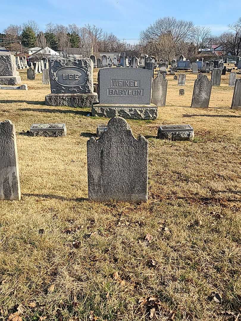 John Yingling's grave. Photo 2