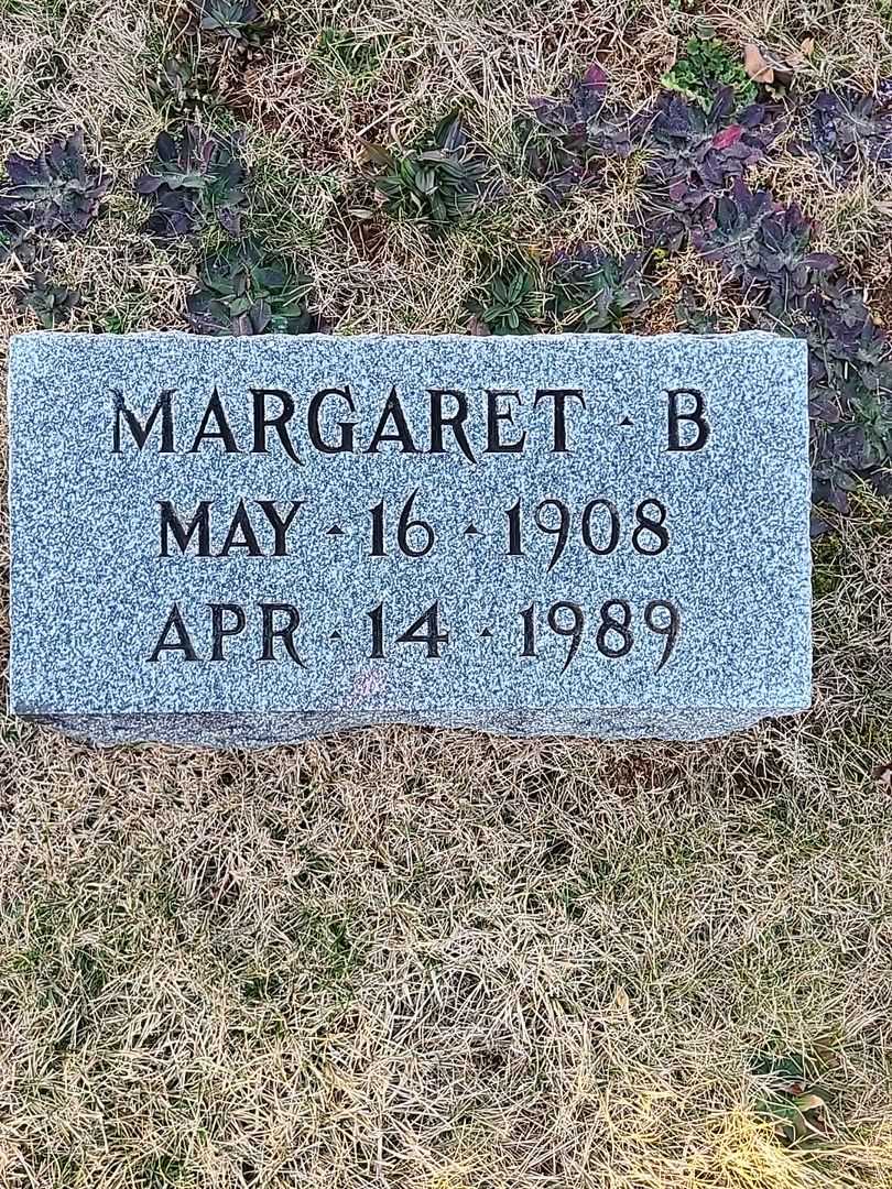 Margaret B. Jordan's grave. Photo 4