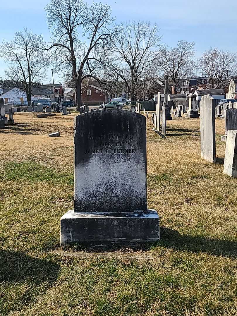 Minerva A. Burner's grave. Photo 2