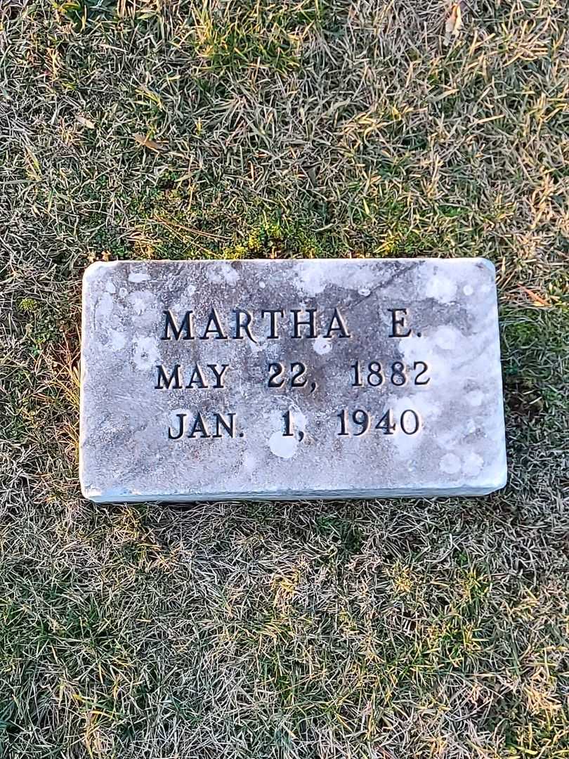 Martha E. Harrison's grave. Photo 3