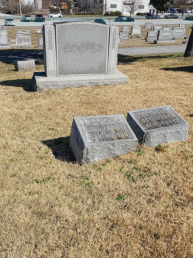 Dorothy F. Cootes's grave. Photo 2