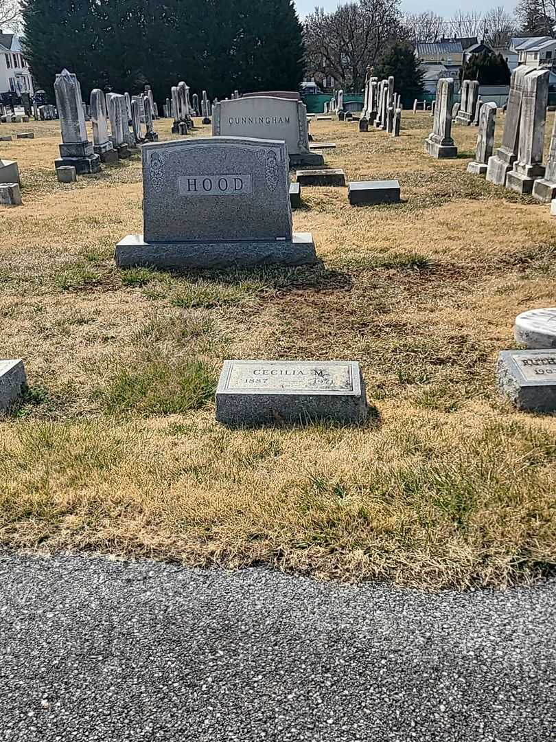 Cecilia M. Hood's grave. Photo 2
