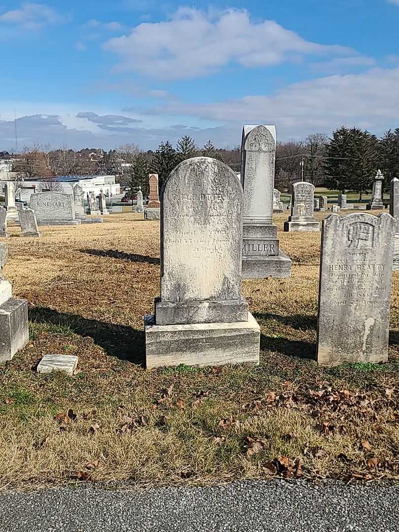 Charlotte V. Yingling's grave. Photo 2