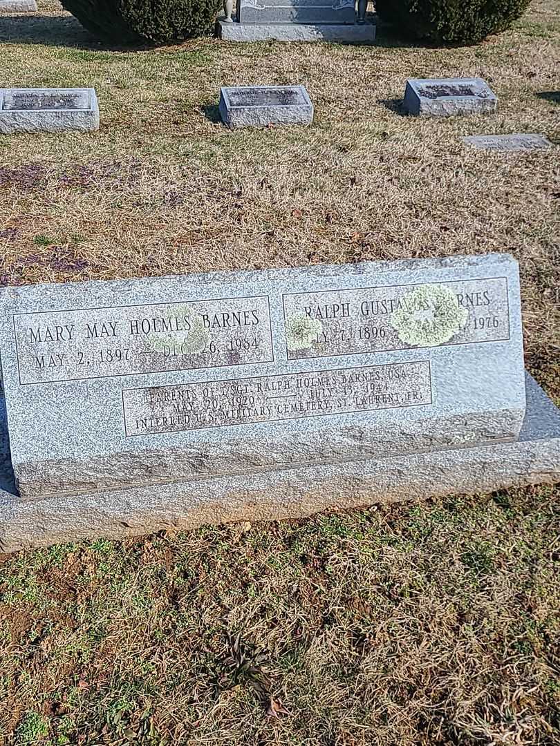 Ralph Holmes Barnes's grave. Photo 1