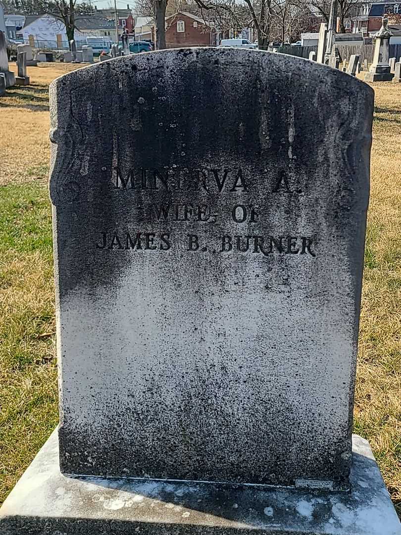 Minerva A. Burner's grave. Photo 3