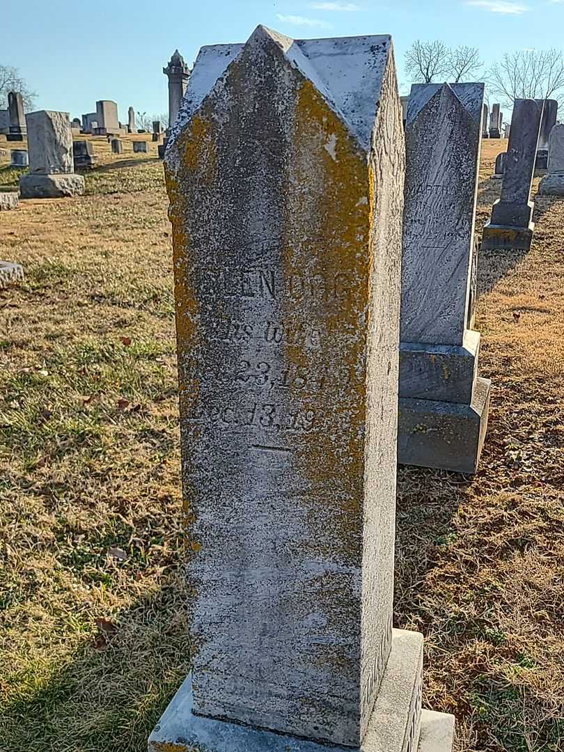 Helen Ogg Williams's grave. Photo 3