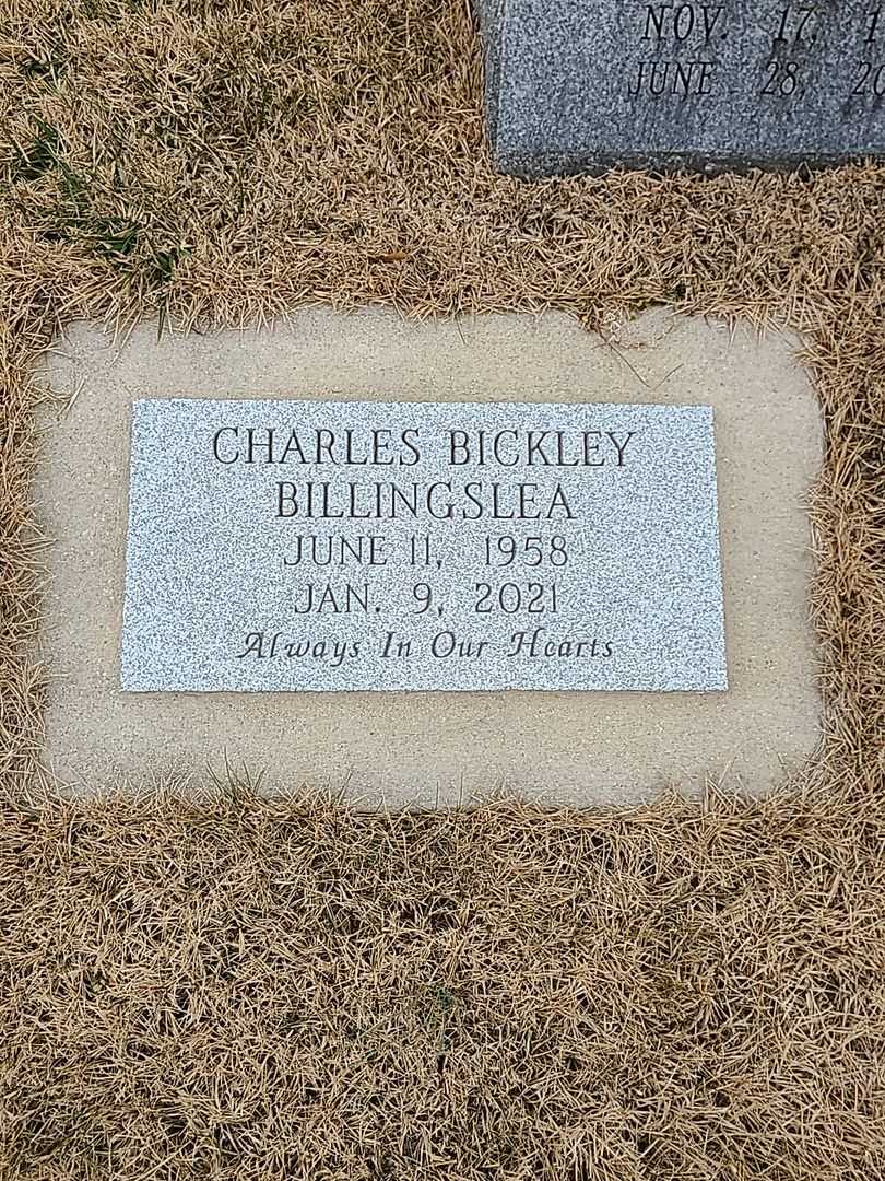 Charles Bickley Billingslea's grave. Photo 3