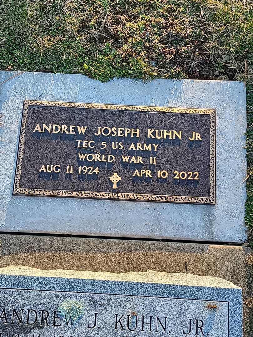 Andrew Joseph Kuhn Junior's grave. Photo 4