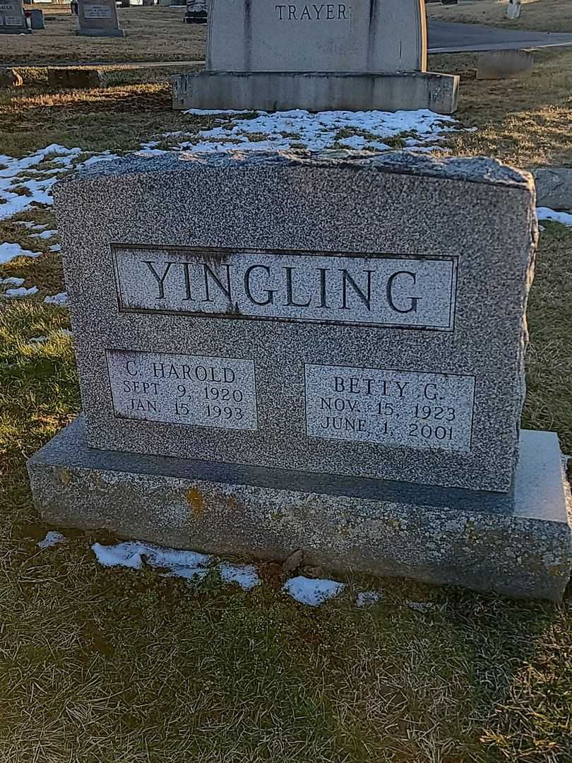 Betty G. Yingling's grave. Photo 3