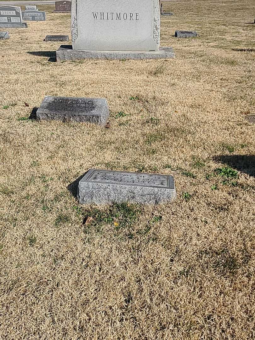 Claude W. Mitten Junior's grave. Photo 2