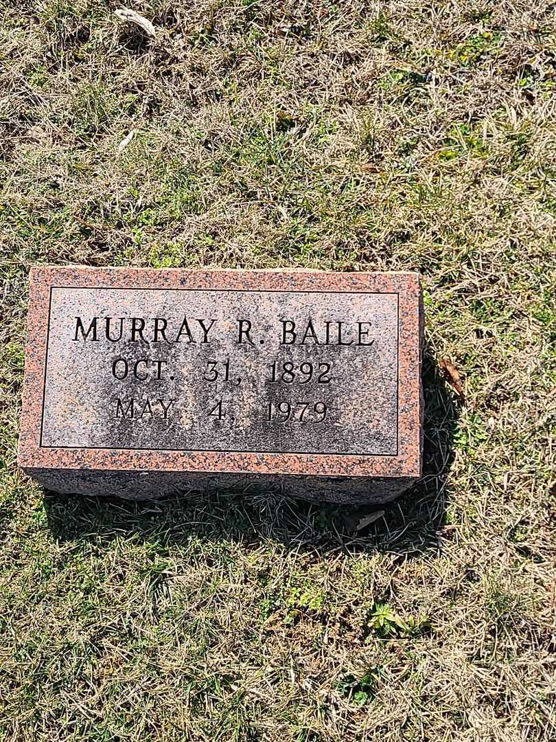 Murray R. Baile's grave. Photo 3