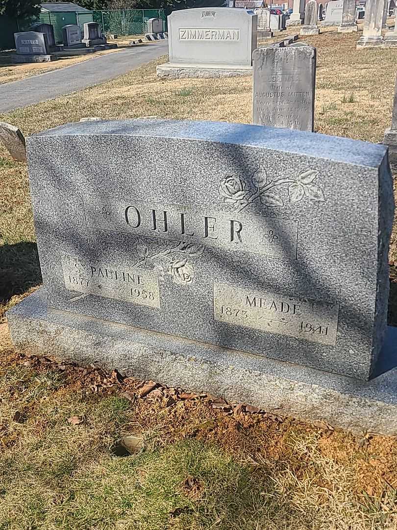 S. Pauline Ohler's grave. Photo 2