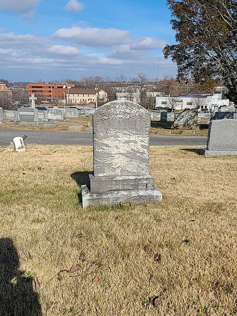 Fannie Swigart's grave. Photo 2