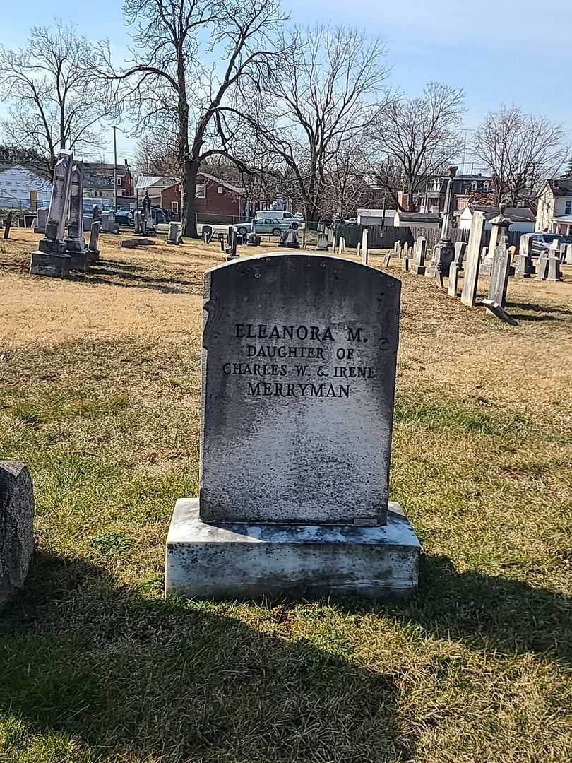 Eleanora M. Merryman's grave. Photo 2