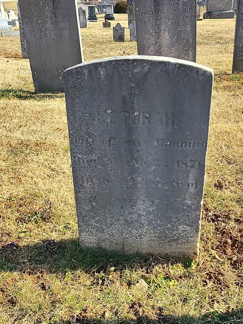 Keturah Manning's grave. Photo 3