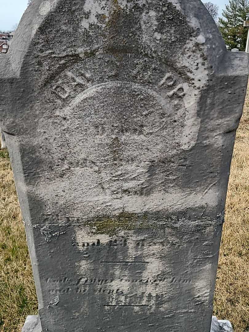 David Zepp's grave. Photo 3