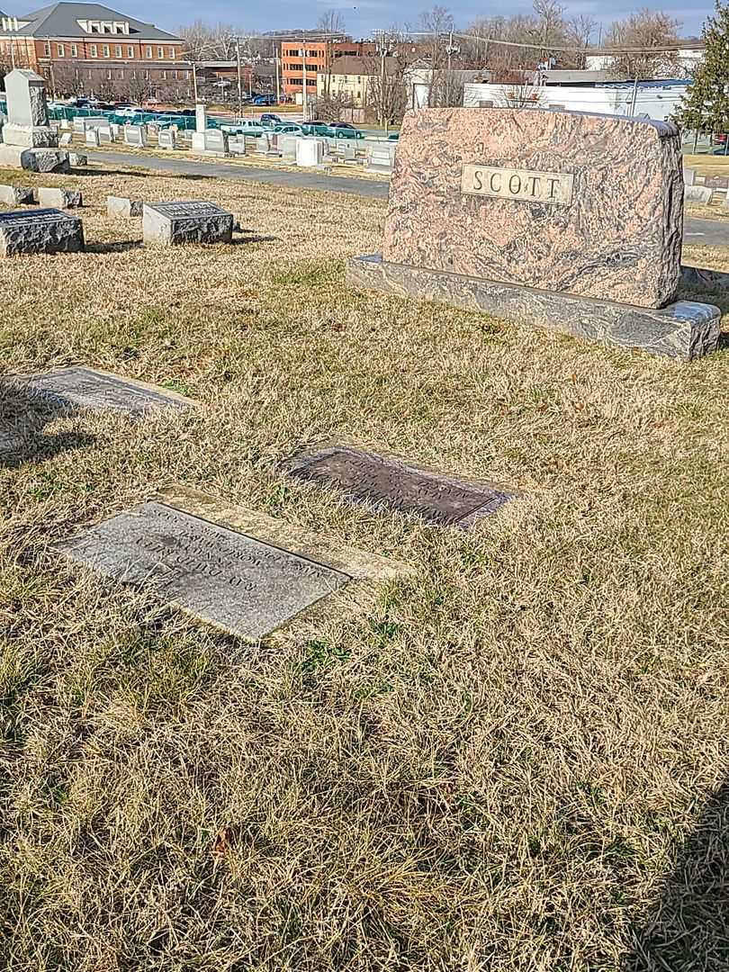 David Arthur Scott's grave. Photo 2