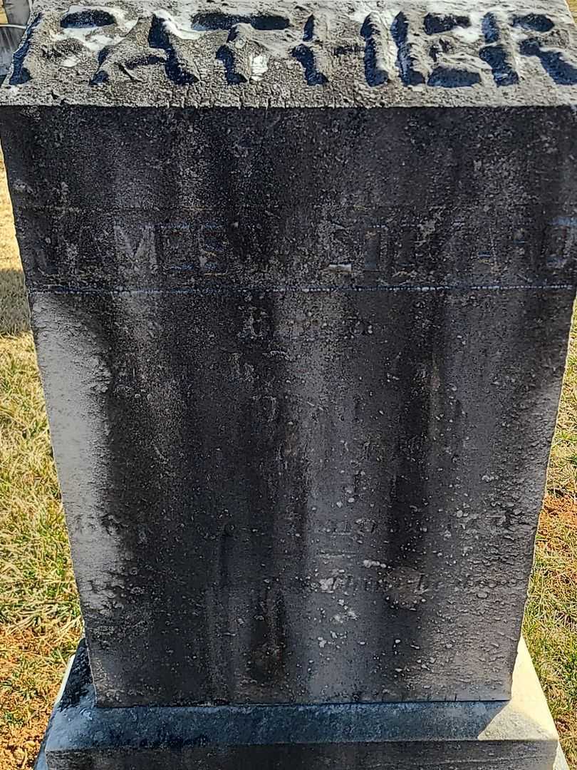 James W. Lockard's grave. Photo 3