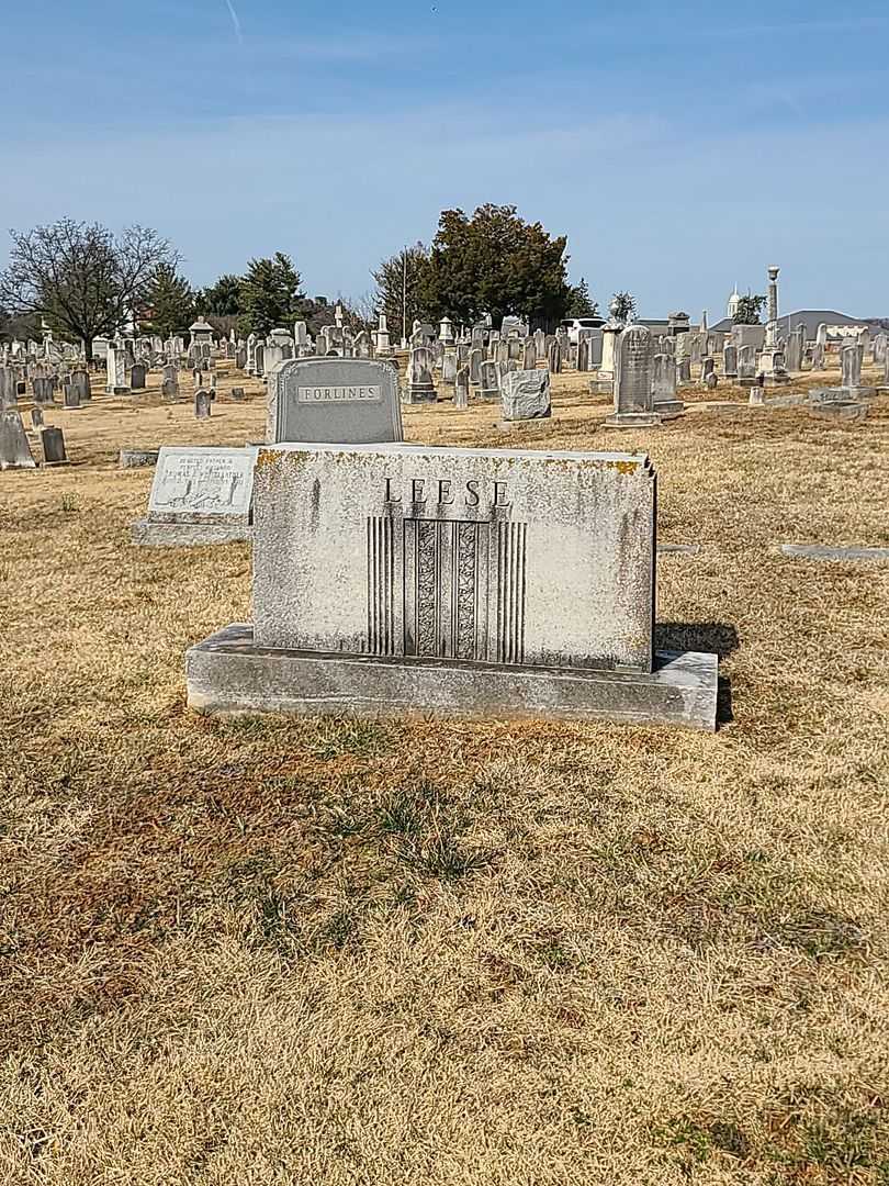 Robert L. Leese's grave. Photo 1