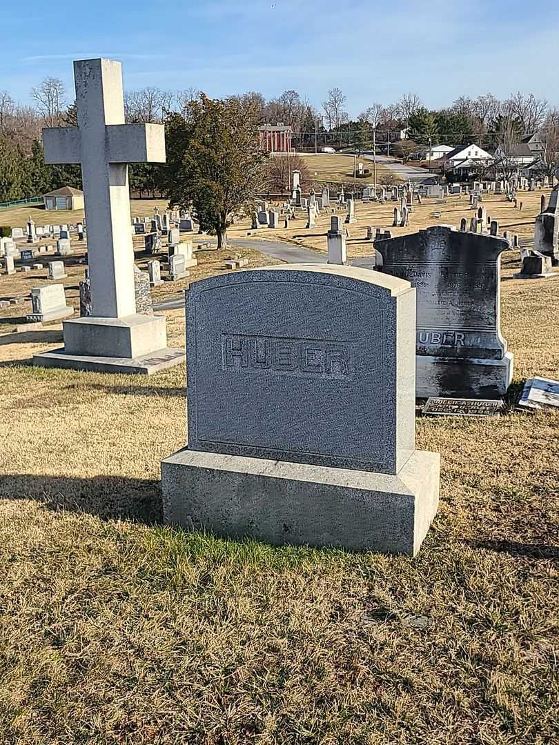 Samuel D. Huber's grave. Photo 1