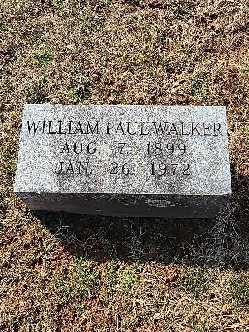 William Paul Walker's grave. Photo 3