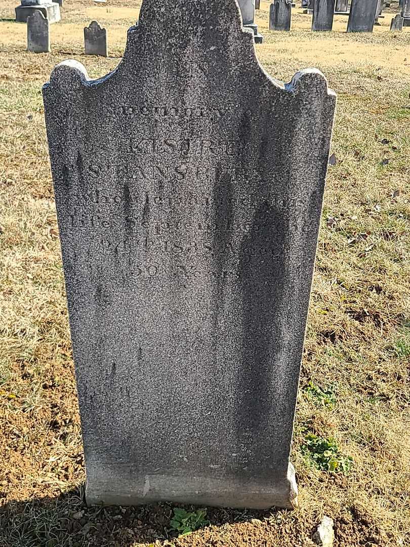 Kisire Stansbury's grave. Photo 3