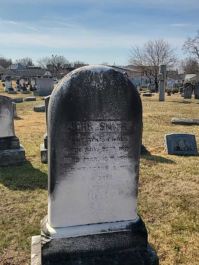 John Smith's grave. Photo 3